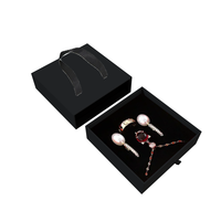 Caja de Joyería Reciclable Personalizada, Caja Deslizante con Asa para Regalo, Fabricante de Cajas con Cajón Deslizable