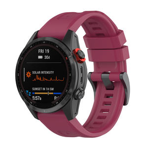 Bracelet en caoutchouc de montre de sport à dégagement rapide en silicone Yida 26mm pour Garmin <span class=keywords><strong>Fenix</strong></span> 7X - Product Image 3