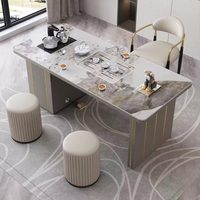 Dalle de pierre frittée grand format 3200x1600mm, carrelage en porcelaine de luxe à veinage marbré pour salon et salle à manger résidentiels, haute dureté