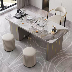 Dalle de <span class=keywords><strong>pierre</strong></span> frittée grand format 3200x1600mm, carrelage <span class=keywords><strong>en</strong></span> porcelaine de luxe à veinage marbré <span class=keywords><strong>pour</strong></span> usage résidentiel - Product Image 5