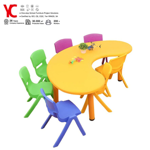 Juegos de Mesa Infantiles de Plástico Premium, Ecológicos, Duraderos, Ajustables <span class=keywords><strong>en</strong></span> Altura para Uso <span class=keywords><strong>en</strong></span> <span class=keywords><strong>el</strong></span> <span class=keywords><strong>Aula</strong></span> <span class=keywords><strong>y</strong></span> <span class=keywords><strong>el</strong></span> Dormitorio - Product Image 1