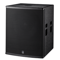 Haut-parleur professionnel intérieur et extérieur actif 600 Watts TR18BA 18 \ "avec caisson de basses 15 \" pour système de réseau de lignes à utiliser sur scène