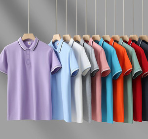 Factory Price Quick Dry Unisex Polo T-shirts Custom Logo T-shirts Polo Shirts for Men