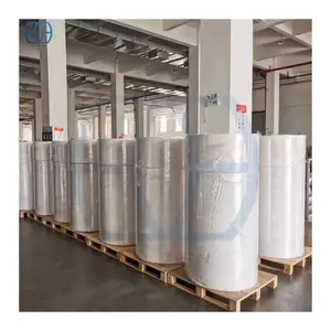 Large Roll Of White Self-adhesive Label Raw Materials Pp Film Self Adhesive Material Paper