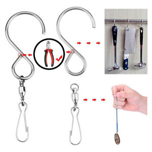 QG Metal Cyclone <b>Hooks</b> 22mm Stainless Steel Wind-Driven <b>Hook</b> For Billboard And Windmill Use - Product Image 4