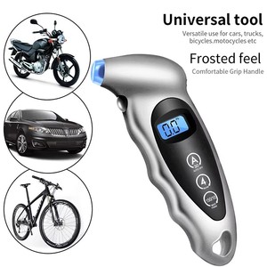 Kỹ thuật số lốp xe Lốp Áp suất không khí cao đo Meter <span class=keywords><strong>LCD</strong></span> hiển thị áp kế áp kế Tester cho xe tải xe máy - Product Image 3