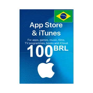 ITunes 100 BRL 기프트 카드 브라질 계정 디지털