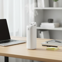 Diffuseur d'huiles essentielles ultrasonique pour la maison, désodorisant d'air avec diffuseur de parfum portable sans eau intelligent mural