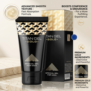 Gel Titan Originale Russo Oro Nero Rosso per Massaggi e Cura del Corpo, Crema Stimolante Maschile per Uomini, Prezzo all'Ingrosso - Product Image 1