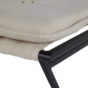 Frederick Counter <b>Stool</b> linen cushion, wooden ,iron Durable High Bar <b>Stool</b> for Home Bar & <b>Dining</b> Room - Product Image 5