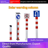 Segnalatore Luminoso a LED Riflettente Alimentato a Energia Solare per la Segnaletica Stradale e la Guida di Pedoni e Veicoli
