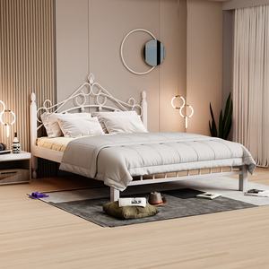 Cadre <span class=keywords><strong>de</strong></span> lit en métal minimaliste - 1,5 m/1,8 m (Full/Queen) Lit plateforme, pas besoin <span class=keywords><strong>de</strong></span> <span class=keywords><strong>sommier</strong></span> tapissier - Product Image 4