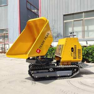 Trade Peak truk Mini hidrolik, <span class=keywords><strong>TCM</strong></span> rotasi 260 derajat Ground Dumper 1.2 Ton kapasitas beban Crawler Drive Bucket lampiran - Product Image 3