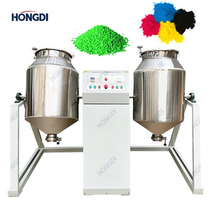 Mélangeur de vis automatique en acier inoxydable avec fonction de pulvérisation de liquide pour le mélange de produits chimiques et de poudres - Product Image 1