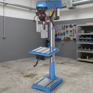Taladro de Columna FERVI 0252/400V con Transmisión por Correa, Mandril B18 de 1-16 mm, Capacidad de Perforación Continua de 20 mm, Alta Capacidad de Perforación - Product Image 3