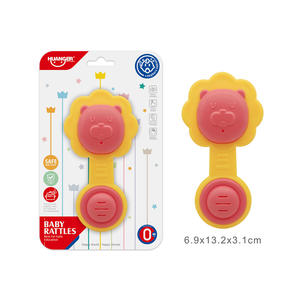 Anneau de dentition en Silicone pour nouveau-né, marteau de sable, morsure, hochet pour bébé, bâton molaire, jouets apaisants - Product Image 3