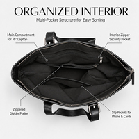 Sac fourre-tout en cuir personnalisé avec logo, sac à main en cuir pour femmes, sac à bandoulière avec sangle amovible, sac fourre-tout en cuir véritable pour femmes