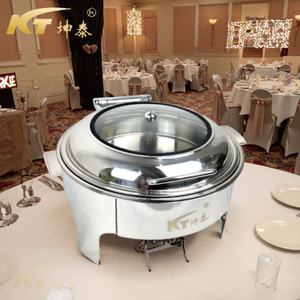 Calentador <span class=keywords><strong>de</strong></span> alimentos <span class=keywords><strong>de</strong></span> catering <span class=keywords><strong>de</strong></span> acero inoxidable moderno, placa <span class=keywords><strong>de</strong></span> exhibición <span class=keywords><strong>de</strong></span> aislamiento <span class=keywords><strong>de</strong></span> cubierta <span class=keywords><strong>de</strong></span> vidrio Circular con aumento <span class=keywords><strong>de</strong></span> altura para restaurante <span class=keywords><strong>de</strong></span> Hotel - Product Image 1
