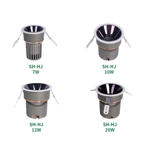 Spot encastré LED de haute qualité <span class=keywords><strong>7w</strong></span> en aluminium COB, IP20, pour plafond - Product Image 2