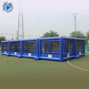 สนามเพนท์บอลเป่าลมคุณภาพสูง พร้อมตาข่ายสำหรับเล่นเพนท์บอล - Product Image 3