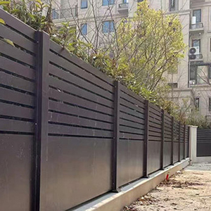 Paneles de Cerca de Jardín Personalizables con Recubrimiento de Polvo de Aluminio de Diseño Moderno - Duraderos, Ecológicos y Económicos - Product Image 3