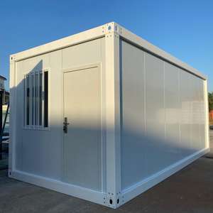 Casa de contenedores de acero aislada de dos pisos de nuevo diseño con techo de paso desmontable para uso en oficinas o apartamentos - Product Image 1