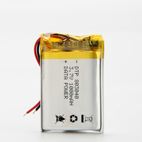 Vente en gros d'usine OEM/ODM, cellule Li-ion à faible résistance interne, batterie au lithium 3,7 V 803040 1000 mAh pour équipement médical