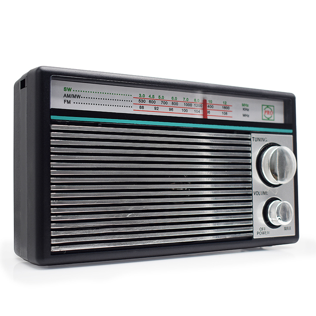 AM/FM/SM (3 Bands) Multi Bands Radio Receiver Broadcast with Built-in Speaker