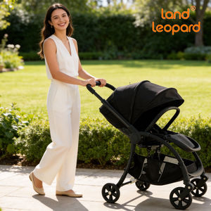 Cochecito de Bebé Landleopard Eagle, Diseño Europeo, EN1888-2, 6.8 kg, Ligero, de Aleación de Aluminio, Plegable, para Bebés de 0 a 36 Meses, Venta al Por Mayor - Product Image 1