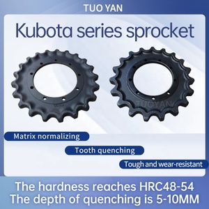 เฟืองล้อรถยนต์ขนาดเล็กคูโบต้า U15/20/30อะไหล่ KX135 KX20 KX30 - Product Image 6