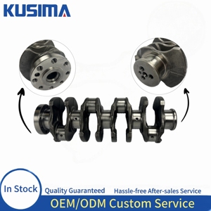 เพลาข้อเหวี่ยงเครื่องยนต์อะไหล่รถยนต์ความแข็งสูงสำหรับ <span class=keywords><strong>Ford</strong></span> <span class=keywords><strong>Transit</strong></span> V348 2.2L 2.4L 2.2 TDCi Puma เครื่องยนต์ดีเซล BB3Q6303AA - Product Image 1