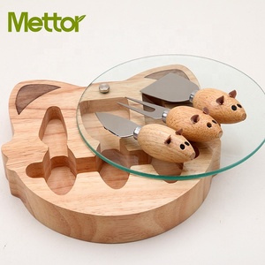 Design moderno del Mouse della tavola del formaggio per feste in cucina a casa che soddisfano lo stile della natura - Product Image 2