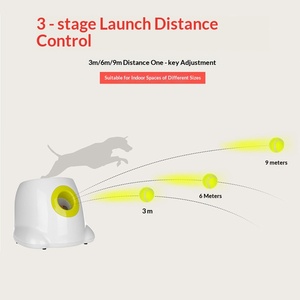 Lanzador Automático de Pelotas Recargable para Perros, Dispensador de Pelotas de Tenis, Juguete para Mascotas <span class=keywords><strong>Border</strong></span> Collies, Ayuda a los Perros a Gastar Energía al Caminar, PP - Product Image 4