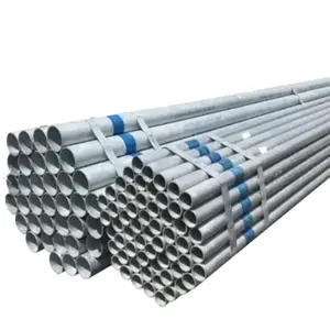 BS 1387 Ms Hollow Section Line Pipe low Carbon Steel Welded Pipe Hot dipped galvanized steel pipe