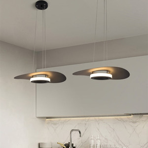 Modern Minimalist UFO-Shape Restaurant Chandelier Creative New Style <b>Dining</b> Table Art Bar Decorative Lighting Pendant <b>Lights</b> - Product Image 3