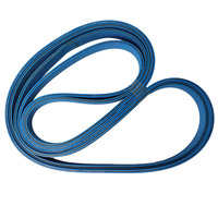 Courroie de transmission de qualité industrielle bleue/bleue pour plieuse-colleuse, prix usine