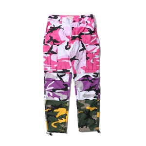 Pantalones Cargo de Camuflaje con Parches de Colores para Hombre, Pantalones Casuales de Camuflaje, Joggers, Pantalones Deportivos - Product Image 4
