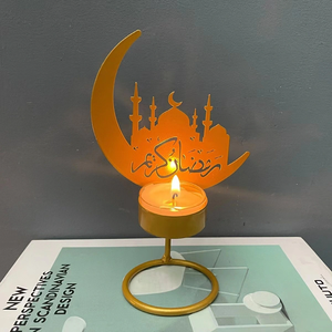 Décorations de table Ramadan DAMAI, ornements lune et étoile, décorations de table pour fête, maison, chambre, artisanat décoratif - Product Image 4