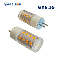 Ampoule LED GY6.35 Dimmable DC/AC12V 5W Base Bi-pin CRI 80 Température de Couleur 3000K-6000K Usage Résidentiel