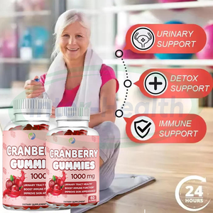 Gummies de canneberge Ausreson, complément alimentaire antioxydant amincissant pour femmes - Personnalisable, certifié Halal/Kosher - Product Image 3