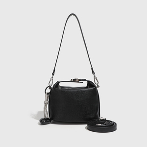 Women's PU Leather Zipper Closure Crossbody Bag Solid Color Polyester Korean Fashion Lightweight Water Resistant <b>Small</b> <b>Handbag</b> - Product Image 2