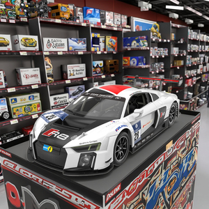 1:14 trắng năng động RC drift xe cho trẻ em chuyên gia cấp Kim Loại xây dựng với đèn pha & ánh sáng phía sau cho thu thập quà tặng cho - Product Image 1