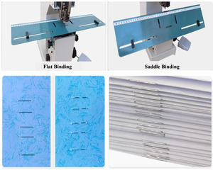 Machine à relier électrique manuelle à fil à tête unique Machine à coudre <span class=keywords><strong>le</strong></span> fil d'agrafe en papier de nouvelles de magazines de livres - Product Image 6