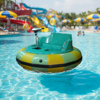 Bateau tamponneur Meierya M-026 de haute qualité, en fibre de verre et matériau PE, gonflable, usage commercial, parc aquatique extérieur, capacité de 100 à 500 kg