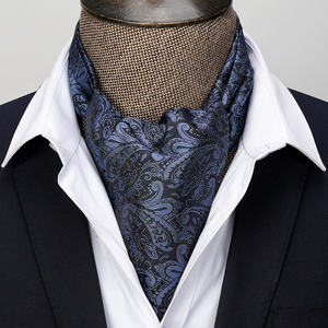 Phong cách thời trang biểu tượng tùy chỉnh Paisley cravate Coffret Jacquard người đàn ông sang trọng ascots - Product Image 3