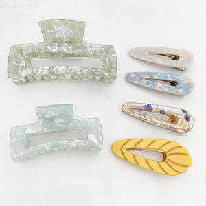 New Coreano di Modo Accessori Dei Capelli Per Le Ragazze Capelli Acetato clip di Set clip di Capelli Artiglio E Pettine Set Per Le Donne di Alta clip di qualità - Product Image 5