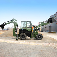Nouvelles chargeuses-pelleteuses lourdes de 100 CV, chargeuses-pelleteuses intégrées Landward, machines de construction et agricoles, vente en gros
