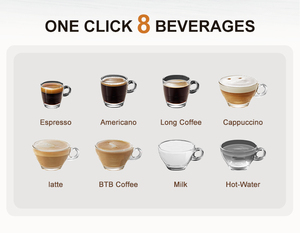 Performance One Key Operation Double Group Espresso <b>Coffee</b> Makers - Product Image 3