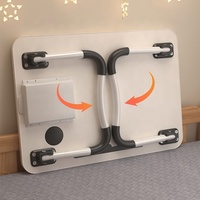 Mini table d'étude pliable portative d'ordinateur portable pour le lit