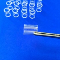 Tube en verre de quartz fondu de haute pureté, isolation élevée, SiO2 99,99 %, fabricant professionnel de tubes en quartz